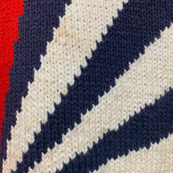 VINTAGE J.G. HOOK KNIT COTTON GRAPHIC TURTLENECK SWEATERS SIZE M - Picture 9 of 12